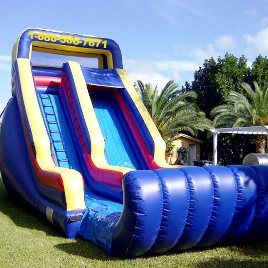 Slide inflatable