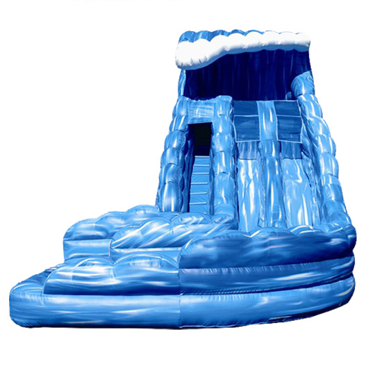 Commercial grade inflatable water slides