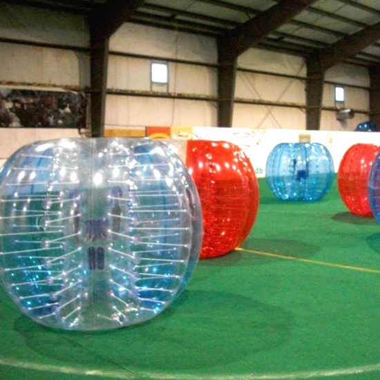Color adult soccer bubble bumper ball