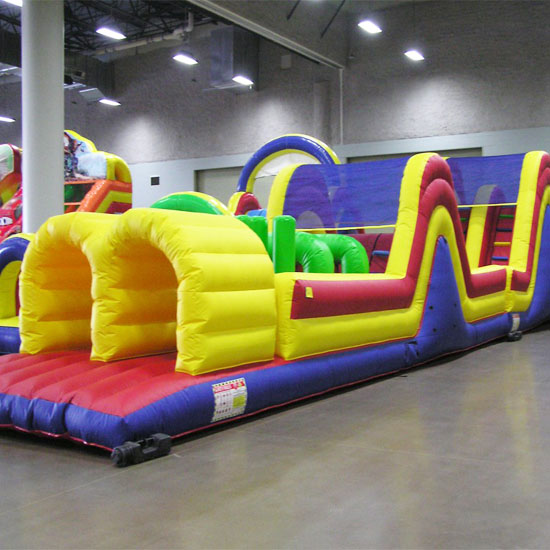 Cheap inflatable obstacle course