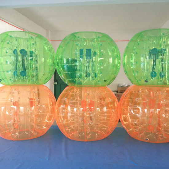 Color bubble bumper ball