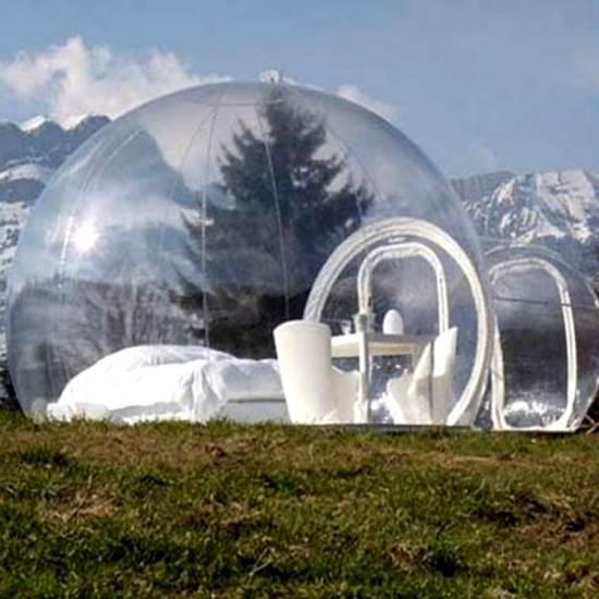 Giant bubble tent