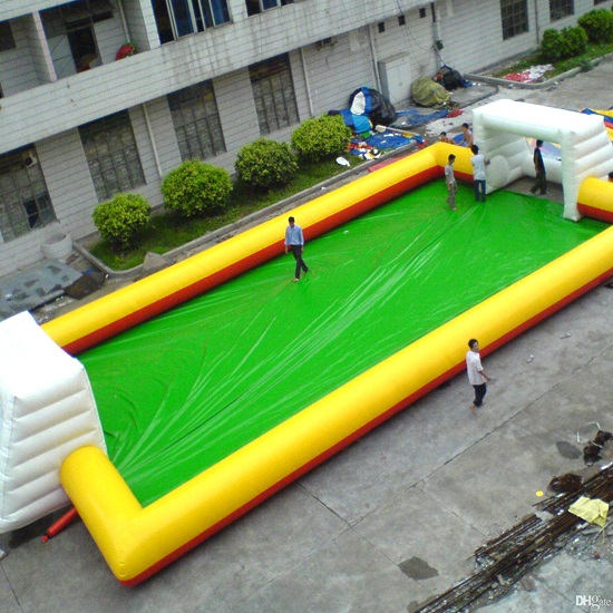 Inflatable soccer/football game