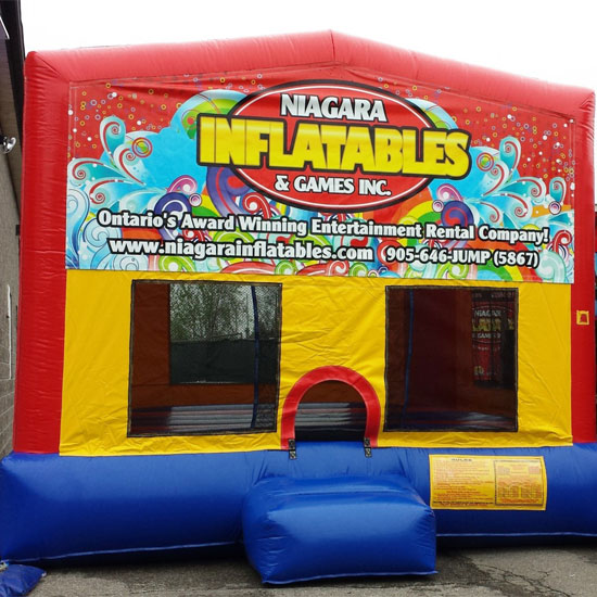 Inflatable moonwalk/bounce house